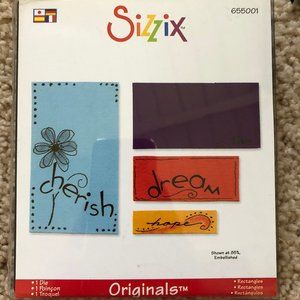 Sizzix Originals Rectangles Die *NIB*